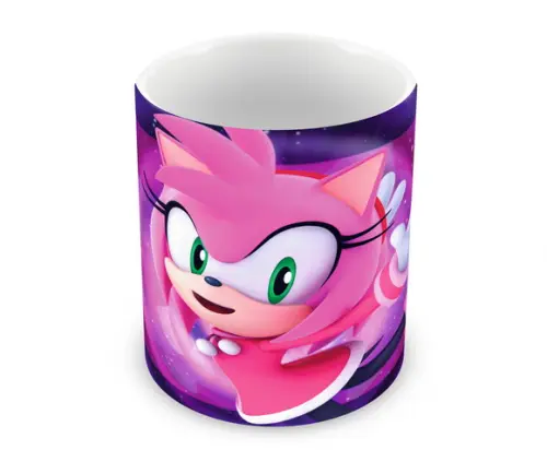 Caneca Polímero Amy Rose Personalizada