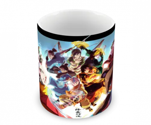 Caneca Polímero Animes Crossover Avatar Personalizada