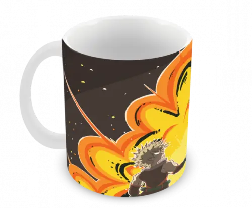 Caneca Polímero Animes Crossover Personalizada