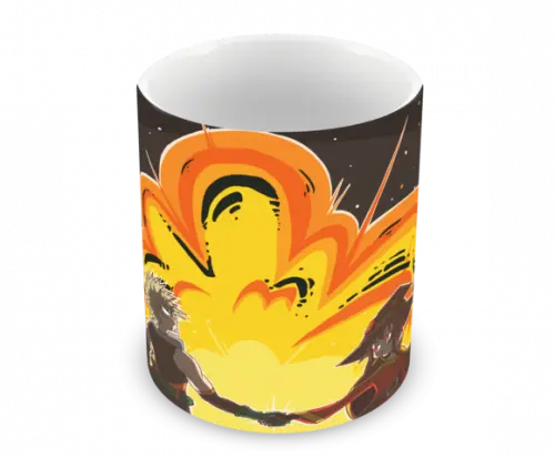 Caneca Polímero Animes Crossover Personalizada