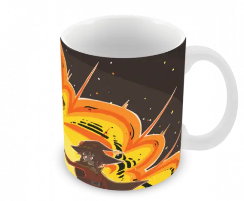 Caneca Polímero Animes Crossover Personalizada