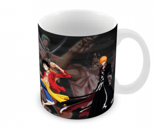 Caneca Polímero Animes Crossover Personalizada