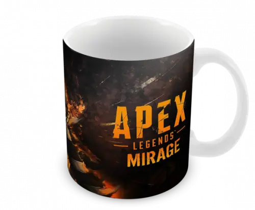 Caneca Polímero Apex Legends Mirage Personalizada