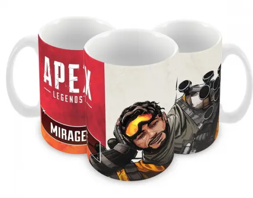 Caneca Polímero Apex Legends Personalizada
