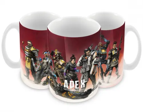 Caneca Polímero Apex Legends Personalizada