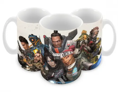 Caneca Polímero Apex Legends Personalizada