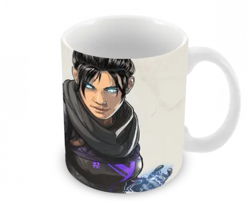 Caneca Polímero Apex Legends Wraith Personalizada