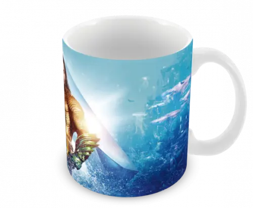 Caneca Polímero Aquaman Personalizada