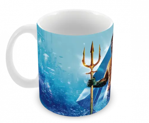 Caneca Polímero Aquaman Personalizada
