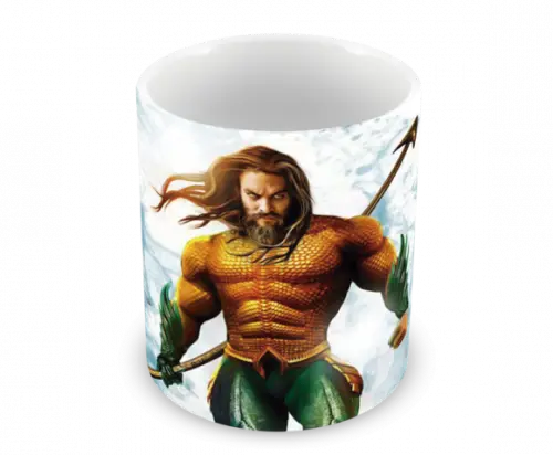 Caneca Polímero Aquaman Personalizada