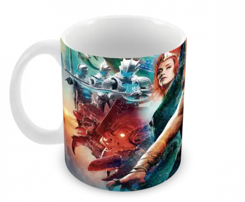 Caneca Polímero Aquaman Personalizada