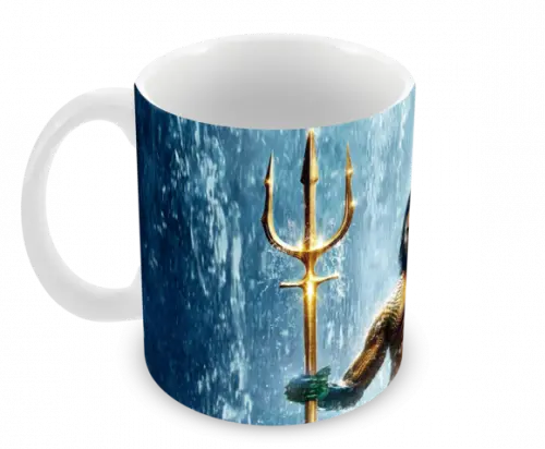 Caneca Polímero Aquaman Personalizada