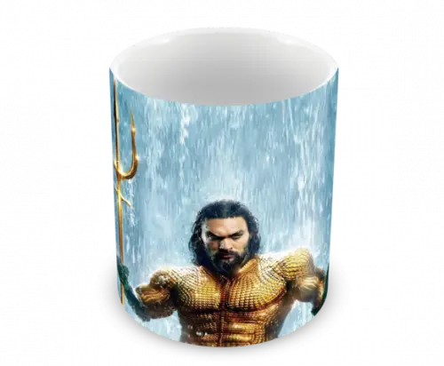 Caneca Polímero Aquaman Personalizada