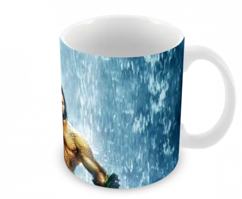Caneca Polímero Aquaman Personalizada