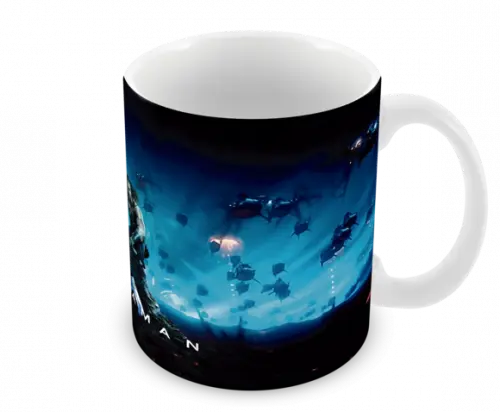 Caneca Polímero Aquaman Personalizada
