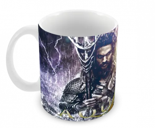 Caneca Polímero Aquaman Personalizada