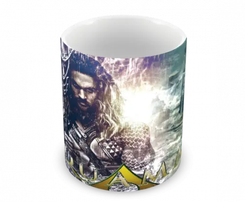 Caneca Polímero Aquaman Personalizada