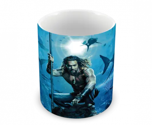 Caneca Polímero Aquaman Personalizada