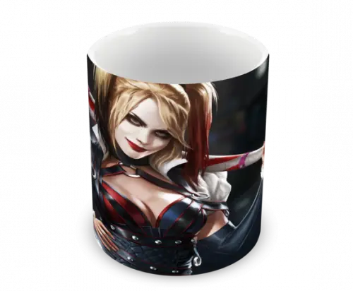 Caneca Polímero Arlequina Personalizada