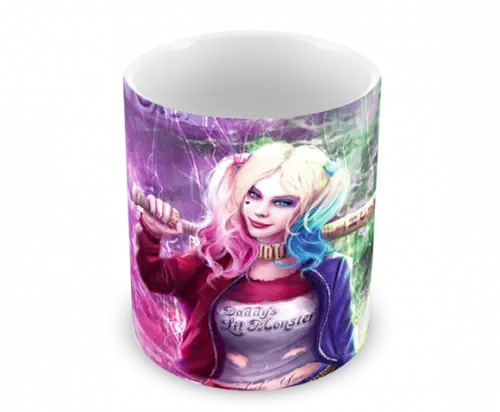 Caneca Polímero Arlequina Personalizada
