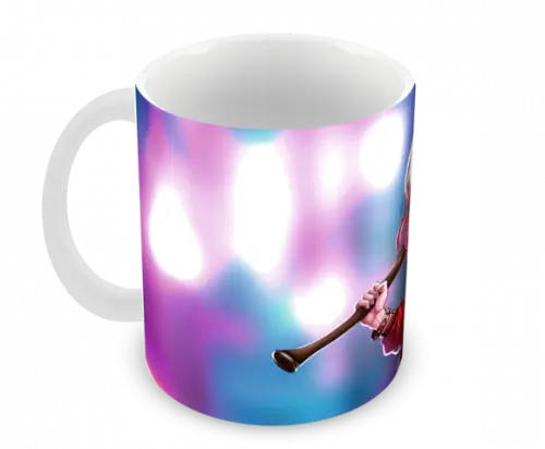 Caneca Polímero Arlequina Personalizada