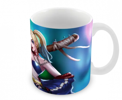 Caneca Polímero Arlequina Personalizada