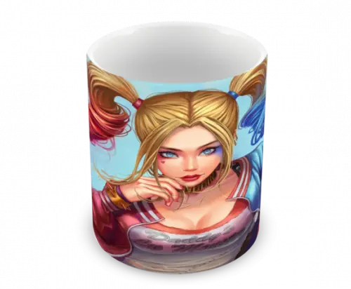 Caneca Polímero Arlequina Personalizada