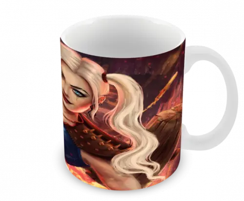 Caneca Polímero Arlequina Personalizada