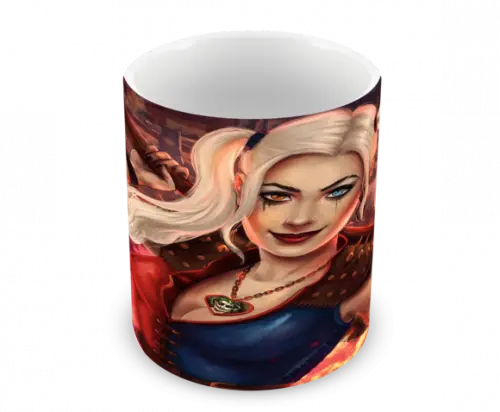 Caneca Polímero Arlequina Personalizada
