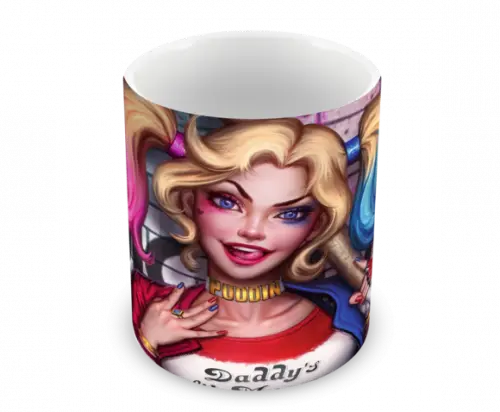 Caneca Polímero Arlequina Personalizada