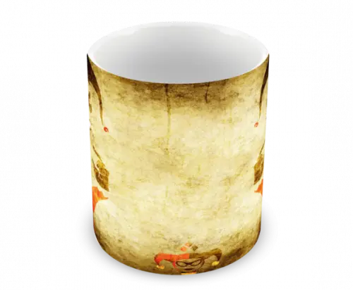 Caneca Polímero Arlequina Personalizada
