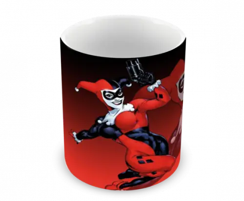 Caneca Polímero Arlequina Personalizada