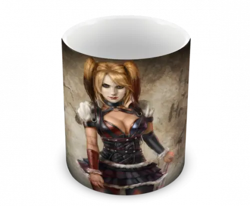 Caneca Polímero Arlequina Personalizada