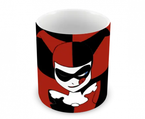 Caneca Polímero Arlequina Personalizada