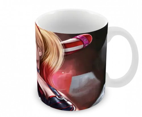 Caneca Polímero Arlequina Personalizada