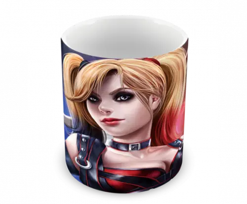 Caneca Polímero Arlequina Personalizada