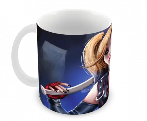 Caneca Polímero Arlequina Personalizada