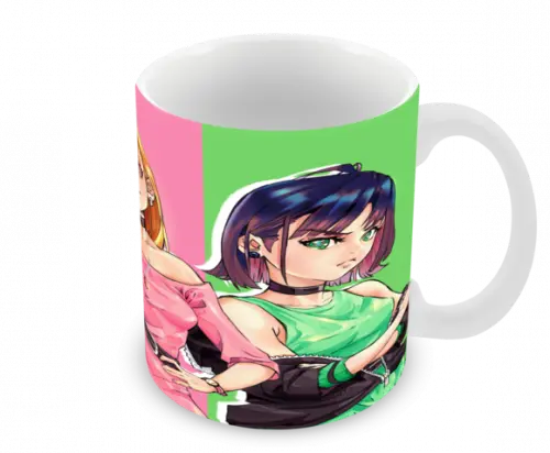 Caneca Polímero as Meninas Super Poderosas Personalizada