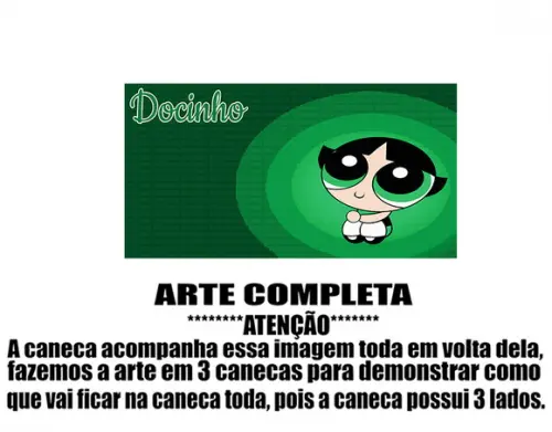 Caneca Polímero as Meninas Super Poderosas Personalizada