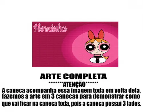 Caneca Polímero as Meninas Super Poderosas Personalizada