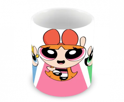 Caneca Polímero as Meninas Super Poderosas Personalizada