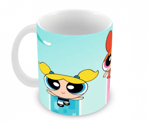 Caneca Polímero as Meninas Super Poderosas Personalizada