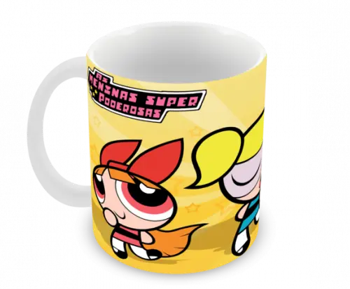 Caneca Polímero as Meninas Super Poderosas Personalizada