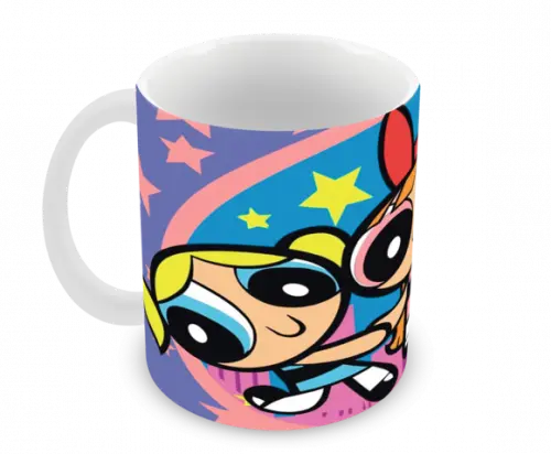 Caneca Polímero as Meninas Super Poderosas Personalizada