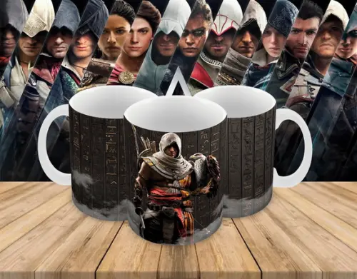 Caneca Polímero Assassins Creed Personalizada