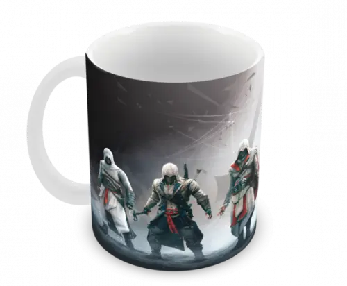 Caneca Polímero Assassins Creed Personalizada