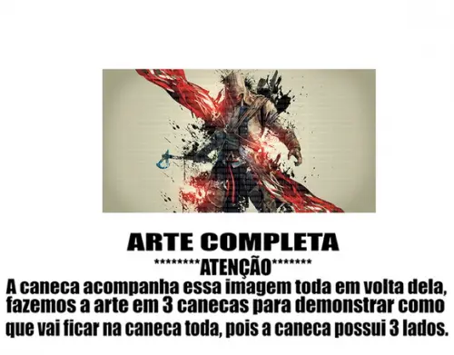 Caneca Polímero Assassins Creed Personalizada