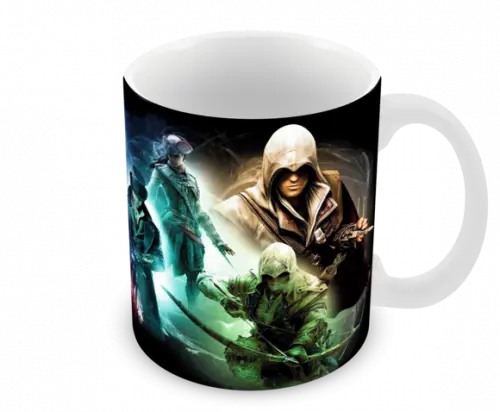 Caneca Polímero Assassins Creed Personalizada