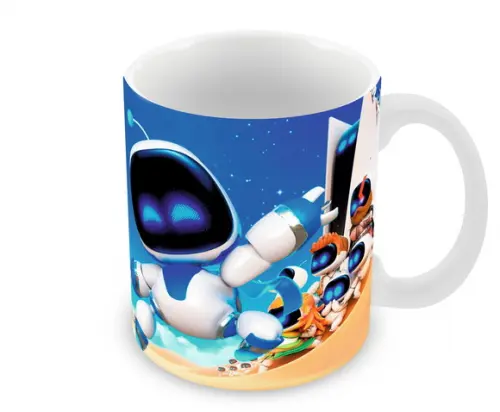 Caneca Polímero Astro Bot Personalizada