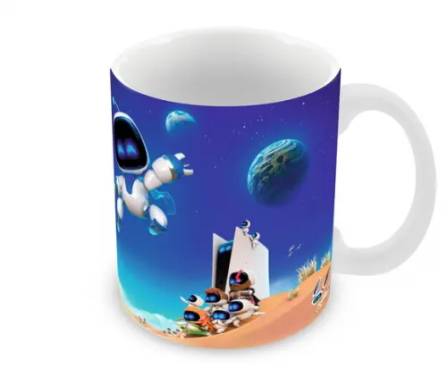Caneca Polímero Astro Bot Personalizada